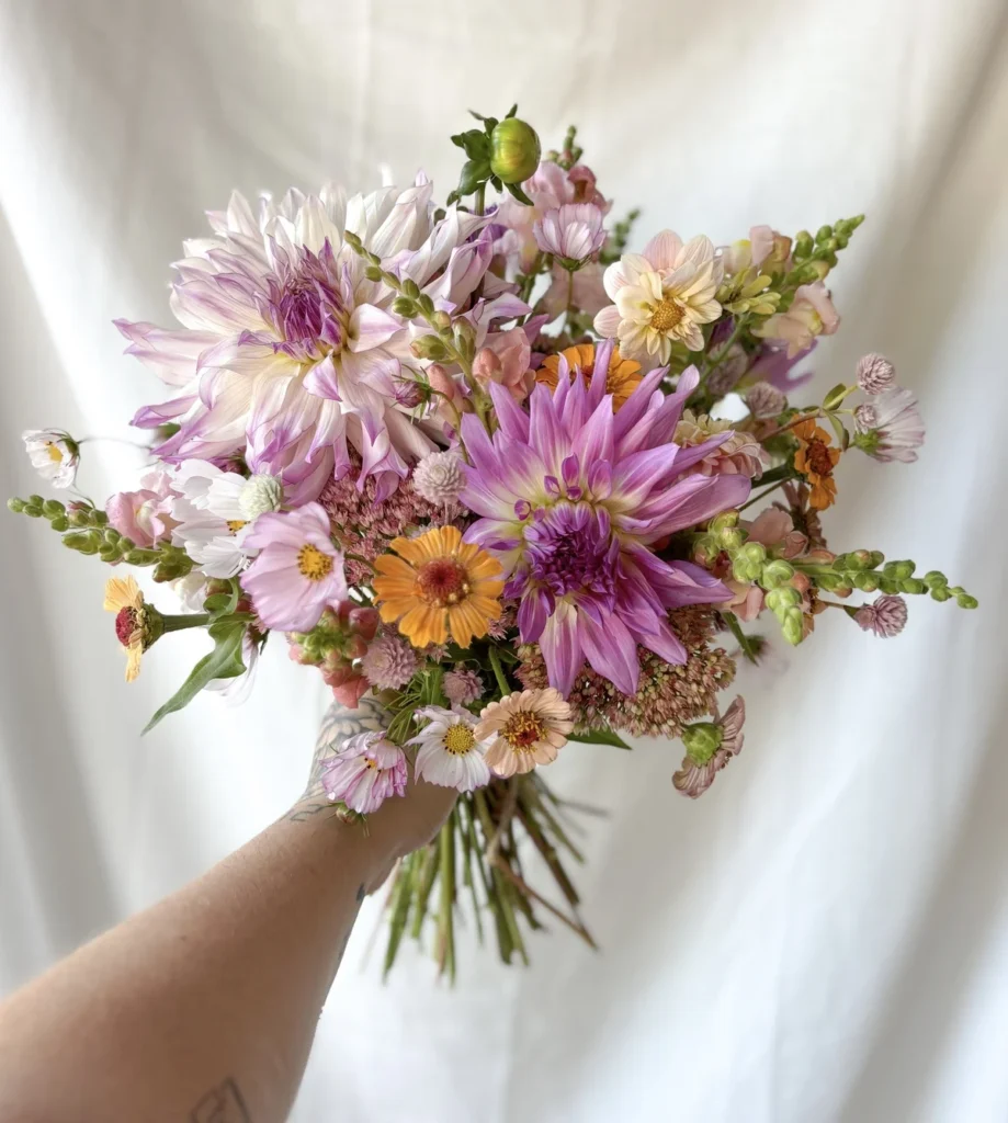 Fleuriste mariage et évènementiel Chemillé Maine-et-loire bouquet
