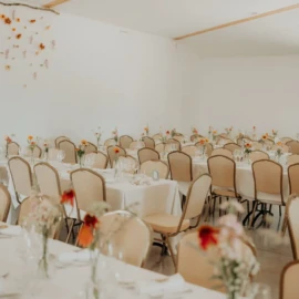 Mariage fleurs pastel